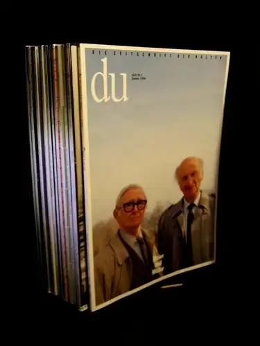 Bachmann, Dieter (Chefredakteur): Du. Die Zeitschrift der Kultur. 1990. Heft 1-12. - Meier und Müller + Warschau. Der Anfang einer Geschichte. + Der Bürger und...