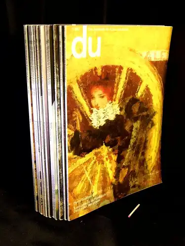 Draeger, Wolfhart (Chefredakteur): Du. Die Zeitschrift für Kunst und Kultur. 1985. Heft 1 2, 4 12.   Pierre Bonnard. Kunstprojekte in Frankreich: Denkmäler wie.. 