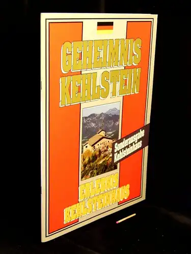 Frank, Bernhard: Geheimnis Kehlstein - Sonderausgabe Kehlsteinhaus Erlebnis -  LAGERRÄUMUNG. 
