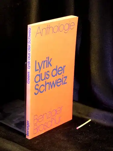 Geerk, Frank (Herausgeber): Lyrik aus der Schweiz. 