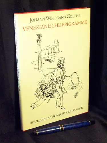 Goethe, Johann Wolfgang: Venezianische Epigramme -  LAGERRÄUMUNG. 
