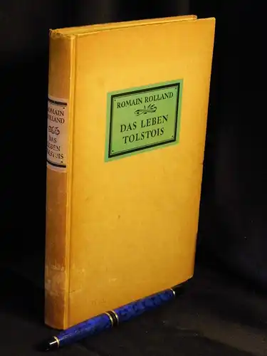 Rolland, Romain: Das Leben Tolstois -  LAGERRÄUMUNG. 