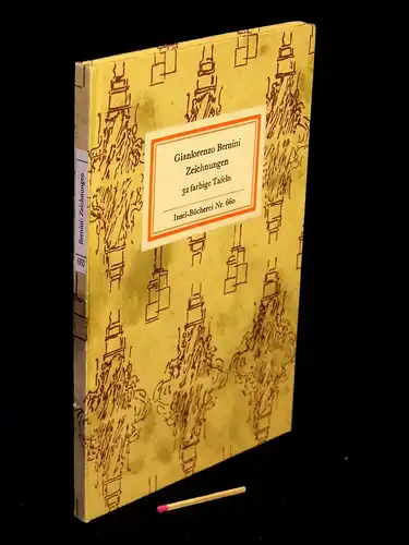 Bernini, Gianlorenzo: Zeichnungen - 32 farbige Tafeln - aus der Reihe: IB Insel-Bücherei - Band: 660 [2]. 