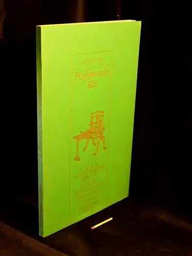Harig, Ludwig: Pfaffenweiler Blei - achtzehn alexandrinische Sonette -  LAGERRÄUMUNG. 