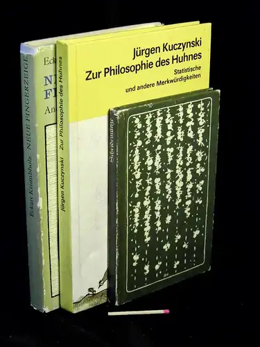 (Sammlung) Horst Hussel. Bucheinbände und - illustrationen (3  Bände). 
