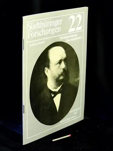 Seifert, Andreas: Die liebenswürdige Oberflächlichkeit - Vier Kapitel über Rudolf Baumbach - aus der Reihe: Südthüringer Forschungen - Band: 22 LAGERRÄUMUNG. 