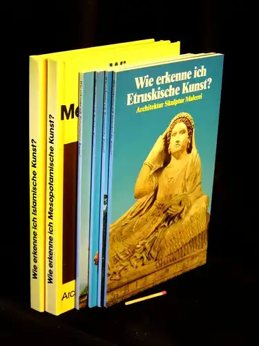 (Sammlung) Wie erkenne ich ... Kunst? :  Architektur, Skulptur, Malerei (6 Bände) - Mesopotamische + Etruskische + Islamische + Romanische + Renaissance + Rokoko - Kunst. 