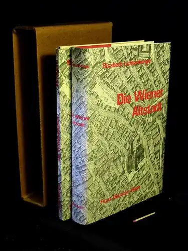 Lichtenberger, Elisabeth: Die Wiener Altstadt. Textband + Kartenband - Von der mittelalterlichen Bürgerstadt zur City. 