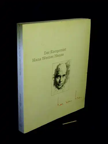 Rexroth, Dieter (Herausgeber): Der Komponist  Hans Werner Henze - Ein Buch der Alten Oper Frankfurt -  LAGERRÄUMUNG. 
