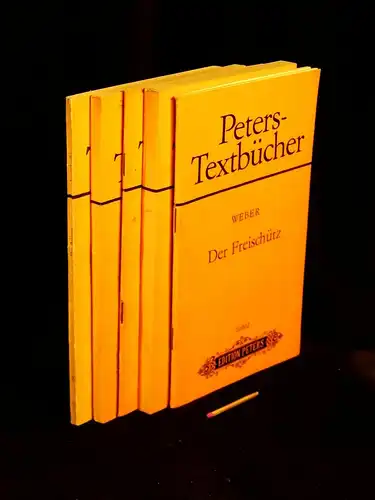 (Sammlung) Peters-Textbücher (5 Bände) -  LAGERRÄUMUNG. 