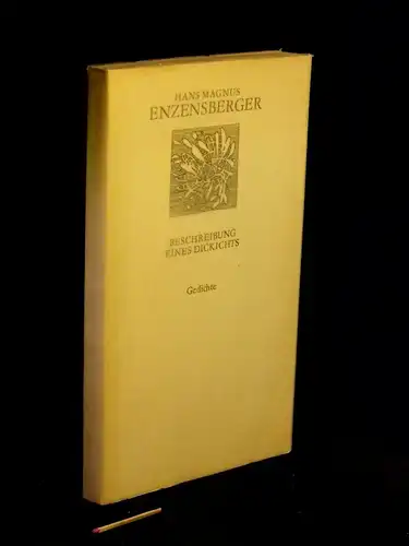Enzensberger, Hans Magnus: Beschreibung eines Dickichts - Gedichte - aus der Reihe: Lyrik international (Weiße Reihe) -  LAGERRÄUMUNG. 