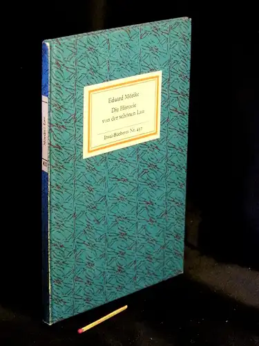 Mörike, Eduard: Die Historie von der schönen Lau - mit sieben Zeichnungen - aus der Reihe: IB Insel-Bücherei - Band: 437. 