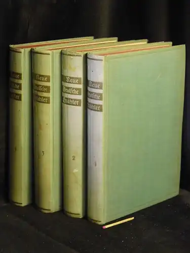 Dürerbund (Herausgeber): Neue Deutsche Erzähler. Erster-Vierter Band. -  LAGERRÄUMUNG. 