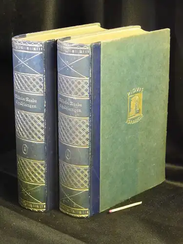 Raabe, Wilhelm: Gesammelte Erzählungen. Vier Teile in zwei Bänden. (komplett) - aus der Reihe: Diovis-Klassiker -  LAGERRÄUMUNG. 