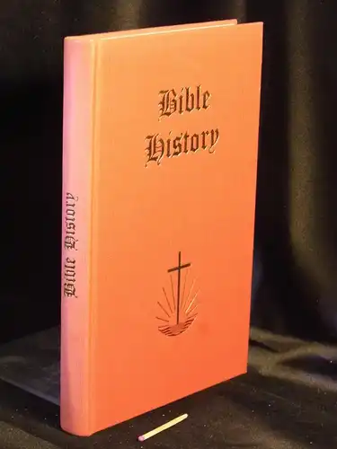 Bischoff, J.G. (publisher): Bible History for sunday school and family -  LAGERRÄUMUNG. 
