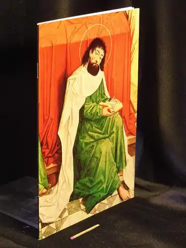 Lauts, Jan: Schwäbische Meister 1489; Geburt und Tod Mariä - Zwei Altarflügel aus Kloster Lichtenthal -  LAGERRÄUMUNG. 