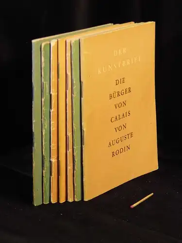 (Sammlung) Der Kunstbrief (7  Hefte)  -  LAGERRÄUMUNG. 