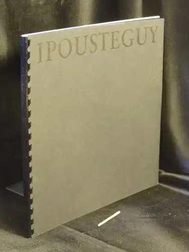 Krimmel, Bernd (Ausstellung, Katalog): Ipousteguy - Ausstellung: 11.1.-22.2.1970 in Karlsruhe -  LAGERRÄUMUNG. 