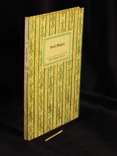 Mell, Max (Herausgeber): Briefe Mozarts - aus der Reihe: IB Insel-Bücherei - Band: 516 [1 A] LAGERRÄUMUNG. 