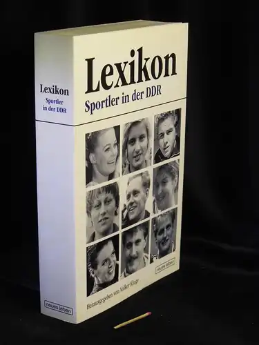 Kluge, Volker (Herausgeber): Lexikon Sportler in der DDR -  LAGERRÄUMUNG. 