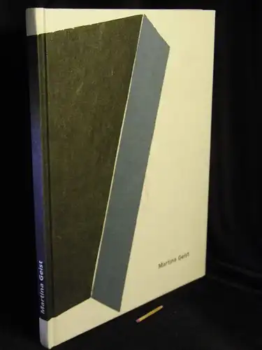 Geist, Martina: Martina Geist. Raumordnung - Städtische Galerie Reutlingen 14.9. - 10.11.2002 … -  LAGERRÄUMUNG. 