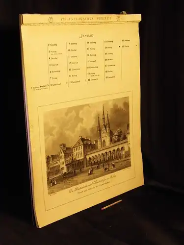 (Alt-Berlin) Kalender 1955 -  LAGERRÄUMUNG. 