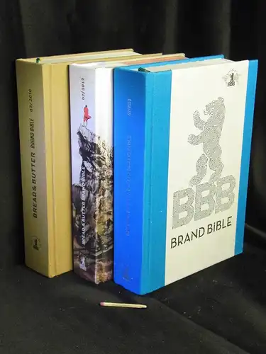 Bread & Butter: Brand Bible Premier League + The Rock + Connect (3 Bände) - 07-09 july 2010 + 04-06 july 2012 + 02.-04.07.2013. 