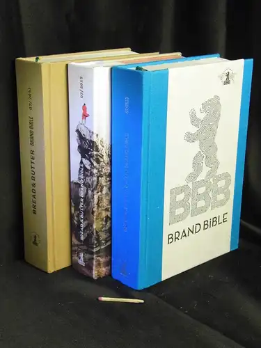 Bread & Butter: Brand Bible Premier League + The Rock + Connect (3 Bände) - 07-09 july 2010 + 04-06 july 2012 + 02.-04.07.2013 -  LAGERRÄUMUNG. 