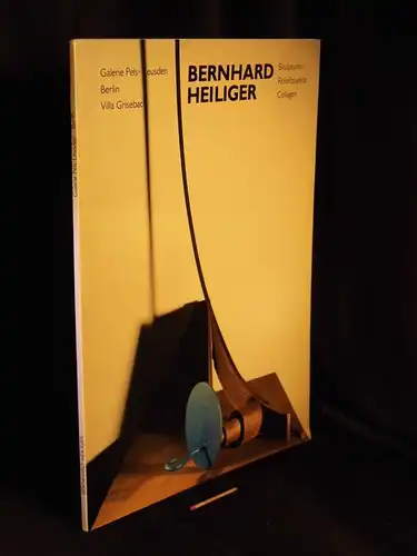 Bernhard Heiliger - Skulpturen, Reliefobjekte, Collagen - 6. April bis 30. Mai 1987 -  LAGERRÄUMUNG. 