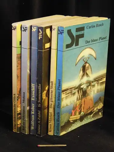 (Sammlung) SF Utopia Das Neue Berlin DDR (8 Bände) - aus der Reihe: SF Utopia. 