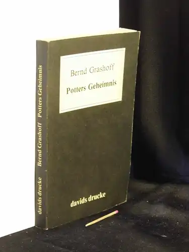 Grashoff, Bernd: Potters Geheimnis - Vier Funkkomödien - aus der Reihe: Davids Hörspiele - Band: 1 LAGERRÄUMUNG. 