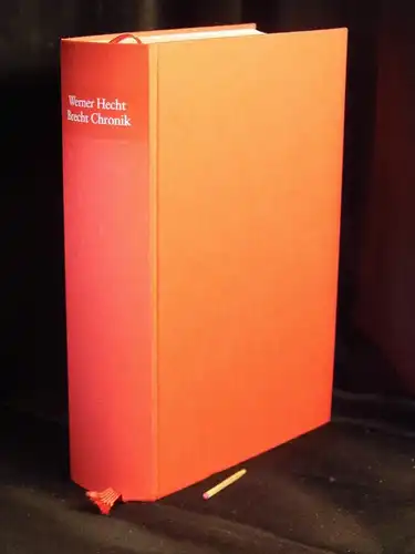 Hecht, Werner: Brecht Chronik 1898-1956 -  LAGERRÄUMUNG. 