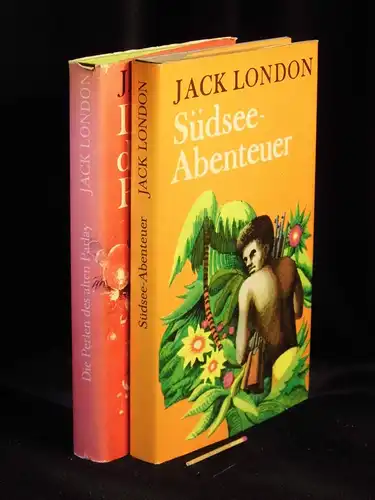 London, Jack: (Werke) Südsee-Abenteuer + Die Perlen des alten Parlay + Der Seewolf (3 Bände) -  LAGERRÄUMUNG. 