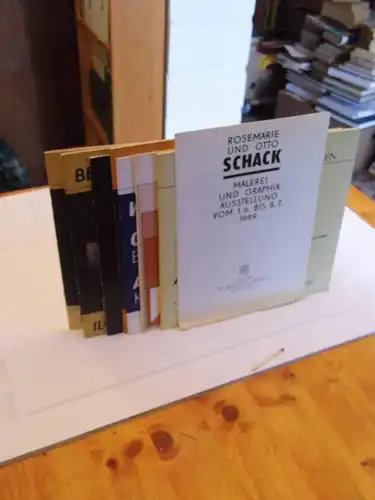 (Sammlung) Ausstellungskataloge des Staatlichen Kunsthandels der DDR (8 Hefte) -  LAGERRÄUMUNG. 