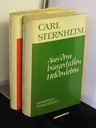 Sternheim, Carl: Gesammelte Werke in sechs Bänden - Band 2 + 4 (2 Bücher). 