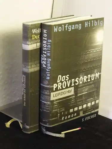 Hilbig, Wolfgang: Das Provisorium - Roman + Der Schlaf der Gerechten - Erzählungen (2 Bücher). 