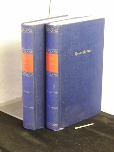 Fontane, Theodor: Werke in Einzelausgaben - Briefe eine Auswahl Band 1 + 2 (2 Bände von 16) - Briefe, Band 1 und 2. 