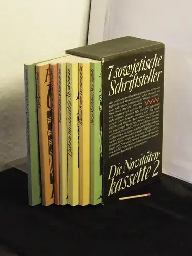 Makanin, Wladimir u.a: 7 sowjetische Schriftsteller   Die Novitätenkassette 2   Anatoli Kim: Käfig mit Fernseher + Pjotr Krasnow: Unruhe + Wladimir Krupin:.. 