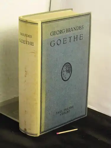 Brandes, Georg: Goethe - vollständige Ausgabe -  LAGERRÄUMUNG. 