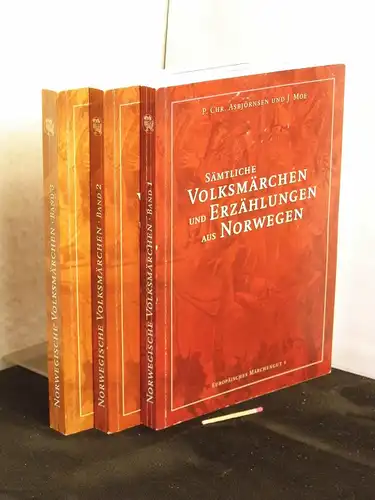 Asbjornsen, Peter Christen und Jörgen Moe: Sämtliche Volksmärchen und Erzählungen aus Norwegen - Erster bis dritter Band (komplett). 