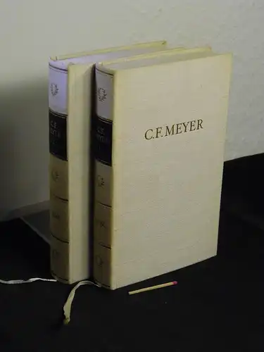 Meyer, Conrad Ferdinand: C. F. Meyers Werke in zwei Bänden - Erster und zweiter Band - aus der Reihe: BDK Bibliothek deutscher Klassiker. 