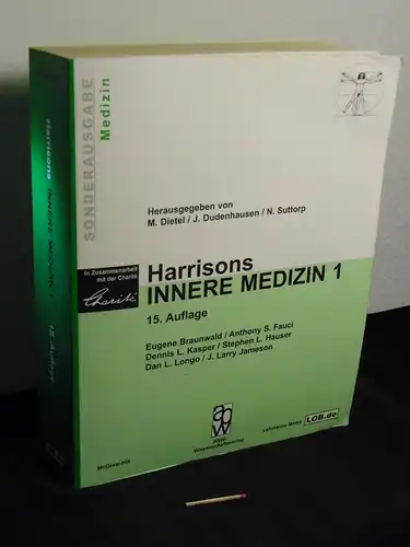 Dietel, Manfred sowie Joachim Dudenhausen und Norbert Suttorp (Herausgeber): Harrisons Innere Medizin 1 - Deutsche Ausgabe in Zusammenarbeit mit der Charité -  LAGERRÄUMUNG. 