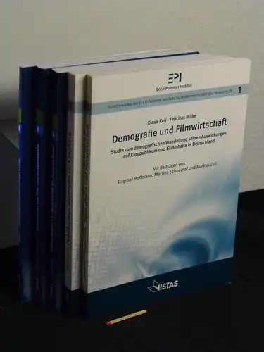 (Sammlung) Schriftenreihe des Erich Pommer Instituts zu Medienwirtschaft und Medienrecht - 1, 2, 3, 4, 6 (5 Bände) -  LAGERRÄUMUNG. 
