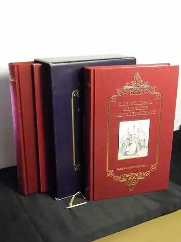 Gaugler, Almut (Herausgeber): Der goldene deutsche Märchenschatz : Jahrhundert-Edition - Klassische Märchen + Romantische und moderne Märchen + Hörbuch -  LAGERRÄUMUNG. 