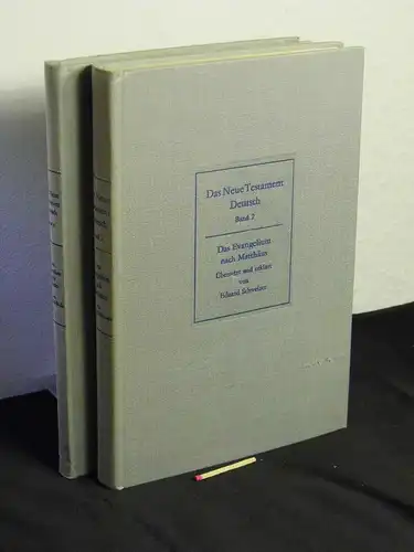 Friedrich, Gerhard (Reihenherausgeber): Das Neue Testament Deutsch - Neues Göttinger Bibelwerk (2 Bände). 