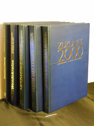 Deutsche Umweltstiftung (Herausgeber): Zukunft 2000 - Aufbruch in eine neue Zeit + Hans Otzen: Handelswege - Lebensadern der Wirtschaft + Wendekreise - Handwerk und Industrie im Spiegel der Zeit + Netzwerke - Natur zwischen Entfaltung und Gestaltung + Mag