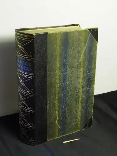 Der kleine Brockhaus - Handbuch des Wissens in einem Band - mit über 6000 Abbildungen und Karten im Text und auf 89 einfarbigen und bunten Tafel- und Kartenseiten, sowie 37 Übersichten und Zeittafeln. 