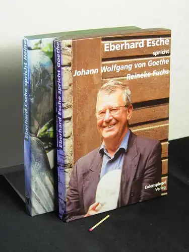 Esche, Eberhard: Eberhard Esche spricht Heinrich Heine Deutschland Ein Wintermärchen + Johann Wolfgang von Goethe Reineke Fuchs (Hörbuch 1 MC + 2 MC) -  LAGERRÄUMUNG. 