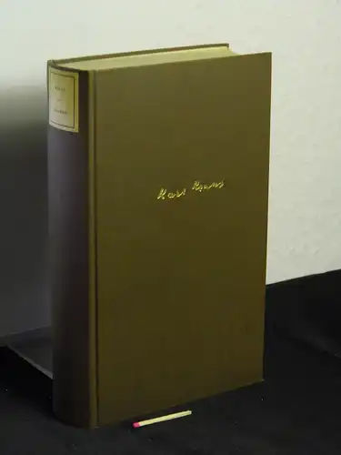 Kraus, Karl: Dramen -  LAGERRÄUMUNG. 