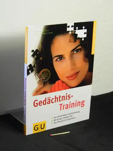Kolb, Frank und Frank Miltner: Gedächtnis-Training - Der schnelle Weg zur Spitzenleistung - Mit 10-Tage-Gedächtnis-Plan - Test: Wie gut ist ihr Gedächtnis - aus der Reihe: GU Ratgeber Gesundheit -  LAGERRÄUMUNG. 